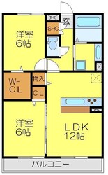 ポッソ　ヴィラージュの物件間取画像